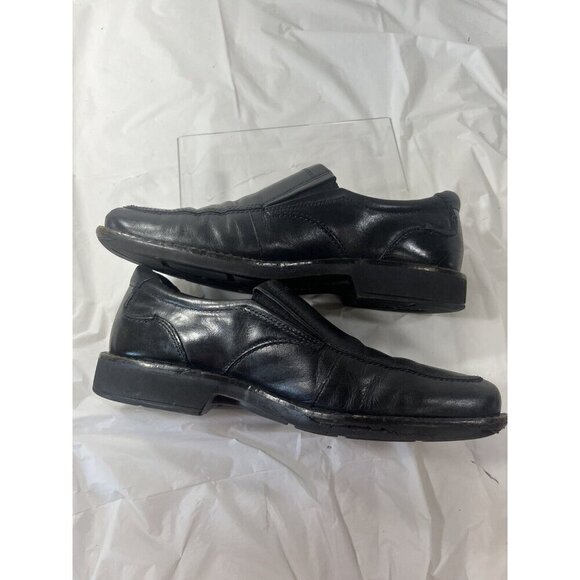 ECCO Seattle Slip On Loafers Black Leather size US 8 Eu 42 - Picture 6 of 15